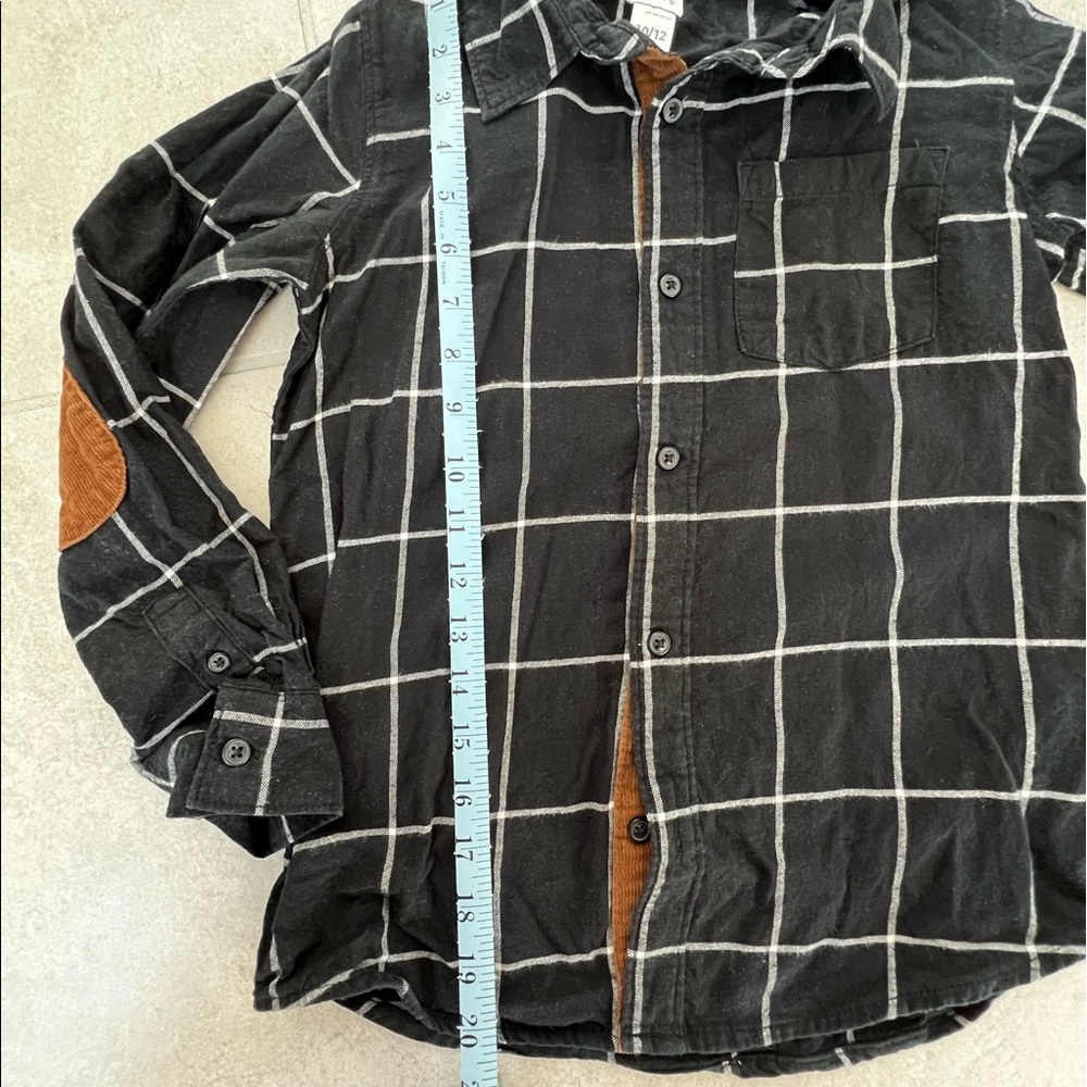 Carters Boy Football and Button Down Shirt Size 12 - Picture 7 of 10